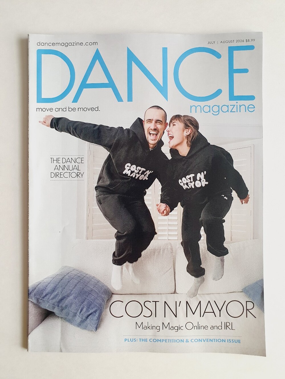 Dance Magazine July / August, 2026 - Cost N' Mayor - Dance Annual Directory